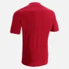 Maillot de Rugby Macron à haute résistance  Le col rond en tissu stretch.