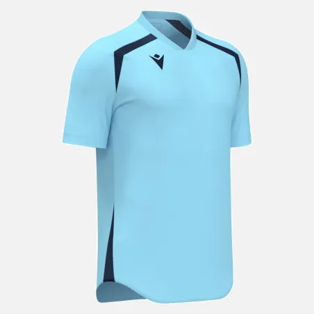 Maillot de match football Macron Wyrm - coloris bleu ciel