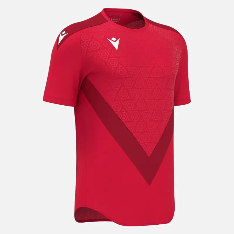 Wisp Maillot de match Macron | Rebisaac coloris rouge