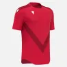 Wisp Maillot de match Macron | Rebisaac coloris rouge