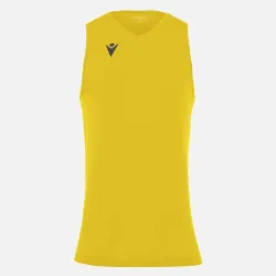 Débardeur basket Macron Deva - coloris jaune