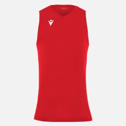 Débardeur basket Macron Deva - coloris rouge