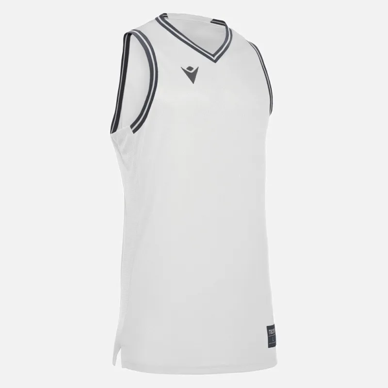 Maillot basket Macron Freon - coloris blanc