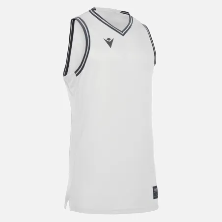 Maillot basket Macron Freon - coloris blanc