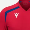 Maillot de match football Macron Wyrm - coloris rouge