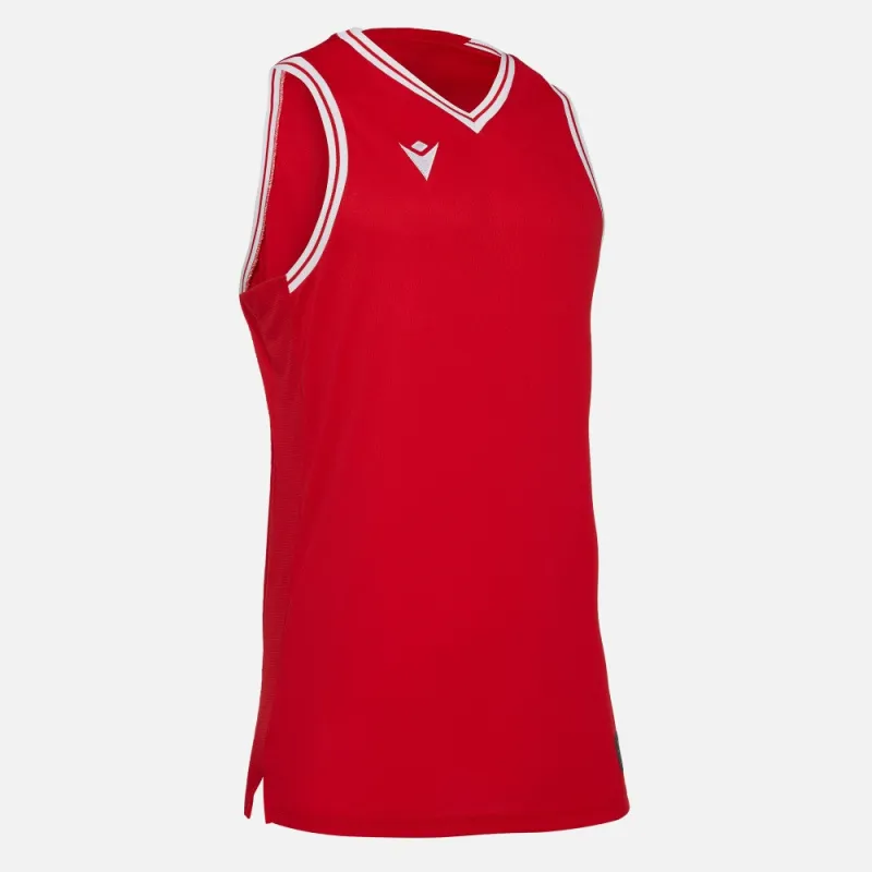 Maillot basket Macron Freon - coloris rouge
