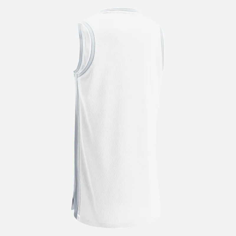 Débardeur match basket Macron Plutonium - coloris blanc