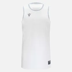 Débardeur match basket Macron Plutonium - coloris blanc