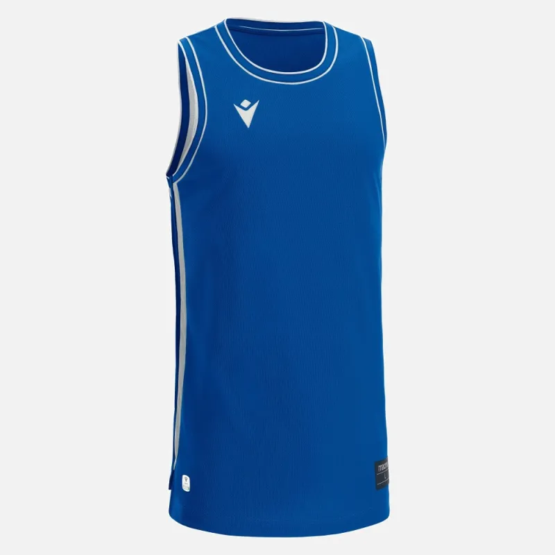 Débardeur match basket Macron Plutonium - coloris bleu