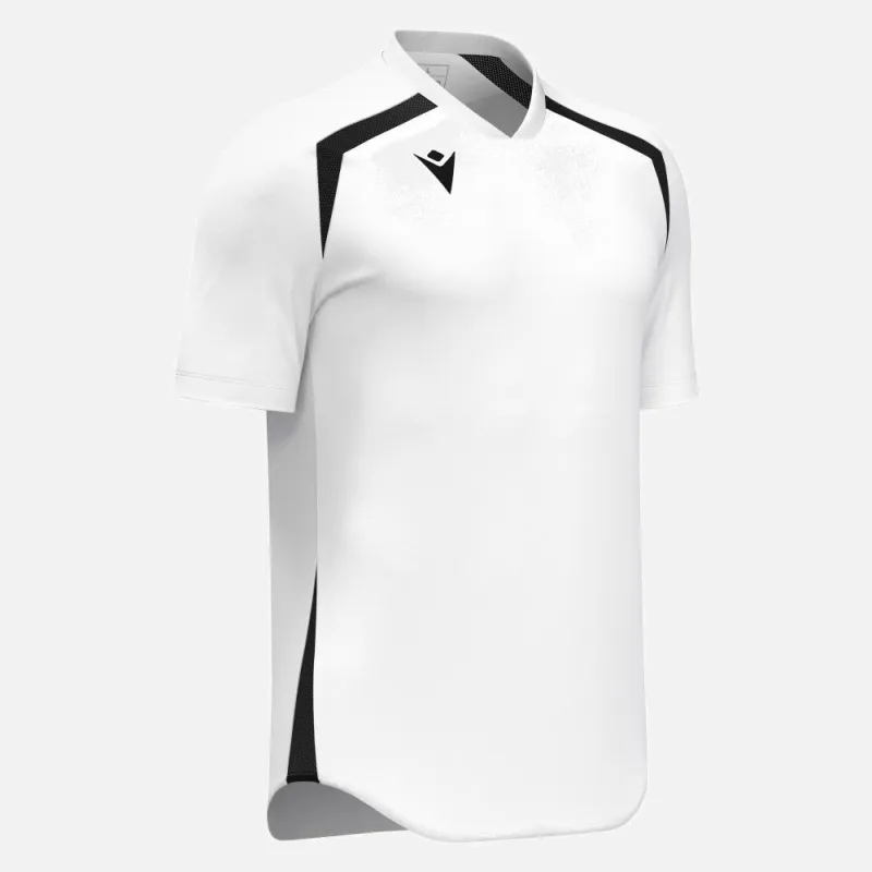 Maillot de match football Macron Wyrm - coloris blanc