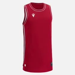 Débardeur match basket Macron Plutonium - coloris rouge