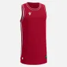 Débardeur match basket Macron Plutonium - coloris rouge