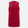 Débardeur match basket Macron Plutonium - coloris rouge