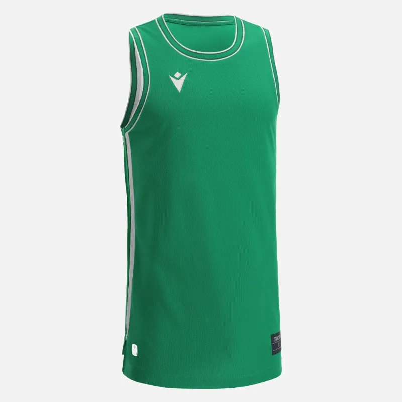 Débardeur match basket Macron Plutonium - coloris vert