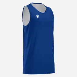 Débardeur basket réversible Macron X500 - coloris bleu/blanc
