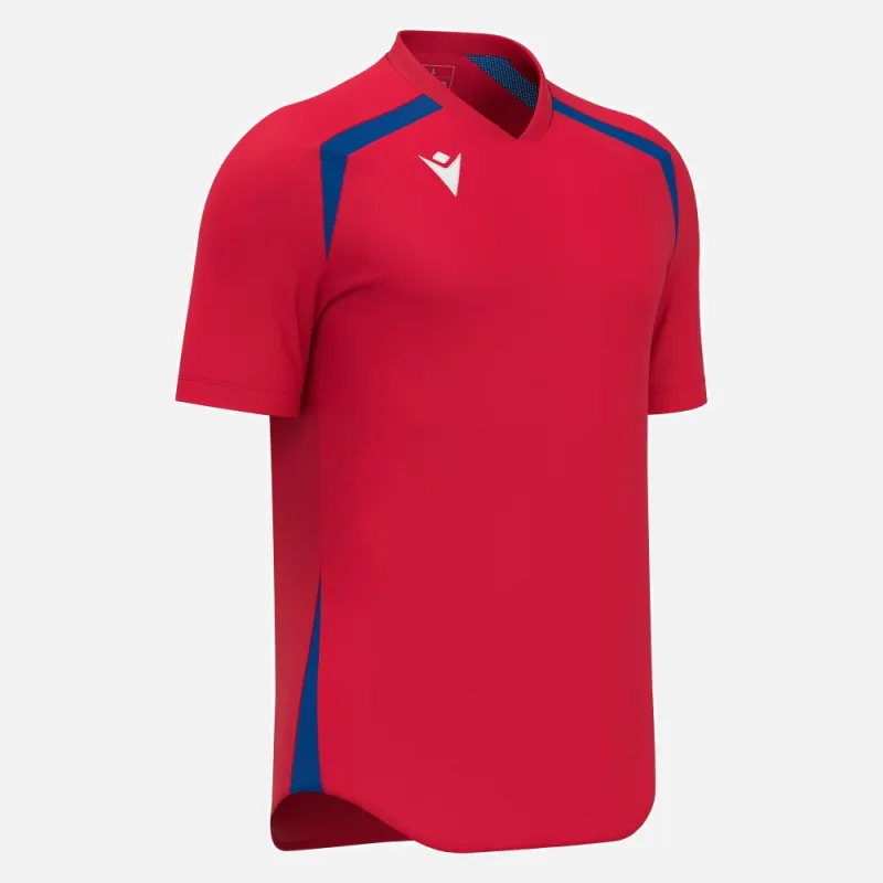 Maillot de match football Macron Wyrm - coloris rouge