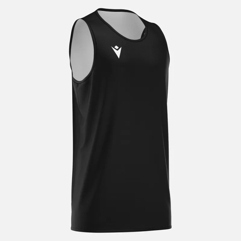 Débardeur basket réversible Macron X500 - coloris noir/blanc