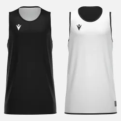 Débardeur basket réversible Macron X500 - coloris noir/blanc